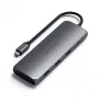 Hub multiportas híbrido USB-C Satechi (adaptador 4-em-1), Space Grey, ST-UCHSEM
