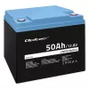 Bateria LiFePO4 QOLTEC 12,8 V 50 Ah (modelo 53704) para backup e armazenamento de energia