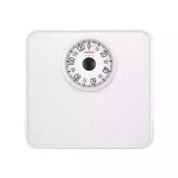 Balança de pessoas mecânica Soehnle Tempo Rectangle branca