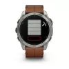 Garmin Fenix 8 3,56 cm (1,4) AMOLED 51 mm Digital 454 x 454 Pixel Ecrã tátil Titânio Wi-Fi GPS (Satélite)