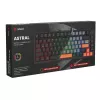 Savio ASTRAL BLACK JADE 3 COLOURS Teclado Gaming USB QWERTY US International