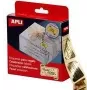 Etiqueta agipa 116112 – texto francês 'Plaisir d'offrir' etiqueta adesiva, 1 unid.
