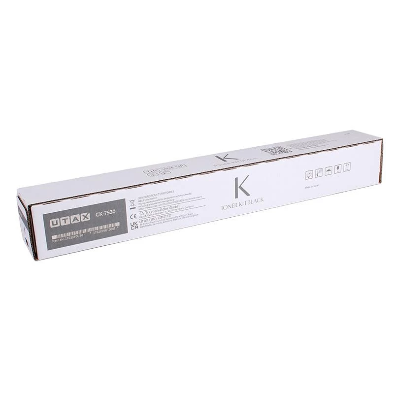 Toner Utax 1T02XF0UT0 preto compatível substituto para impressoras Utax