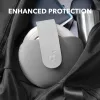 Capa para auscultadores Anker Soundcore Space One Pro com botões metálicos magnéticos, cinzento