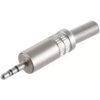 Ficha de cabo ShiverPeaks BS51301-M 2,5 mm aço inoxidável ficha