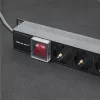 PDU de alumínio Qoltec para RACK | 16A | 16 x Schuko | vertical | 1,8 m