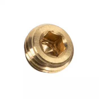 Tampão G1/4 de Singularity – Tampão roscado em latão para conectores de refrigeração líquida (SC-STOP-PLUG)