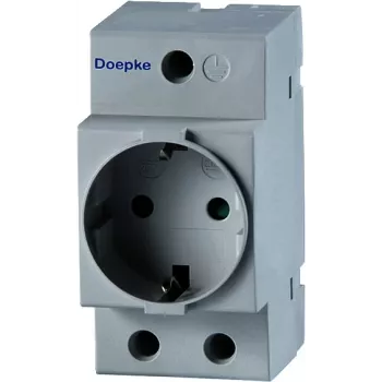 Doepke 09980028 tomada tipo F, branca