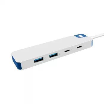Hub USB-C HYPER HyperDrive Flex HD5200BUGL — 4 portas, azul