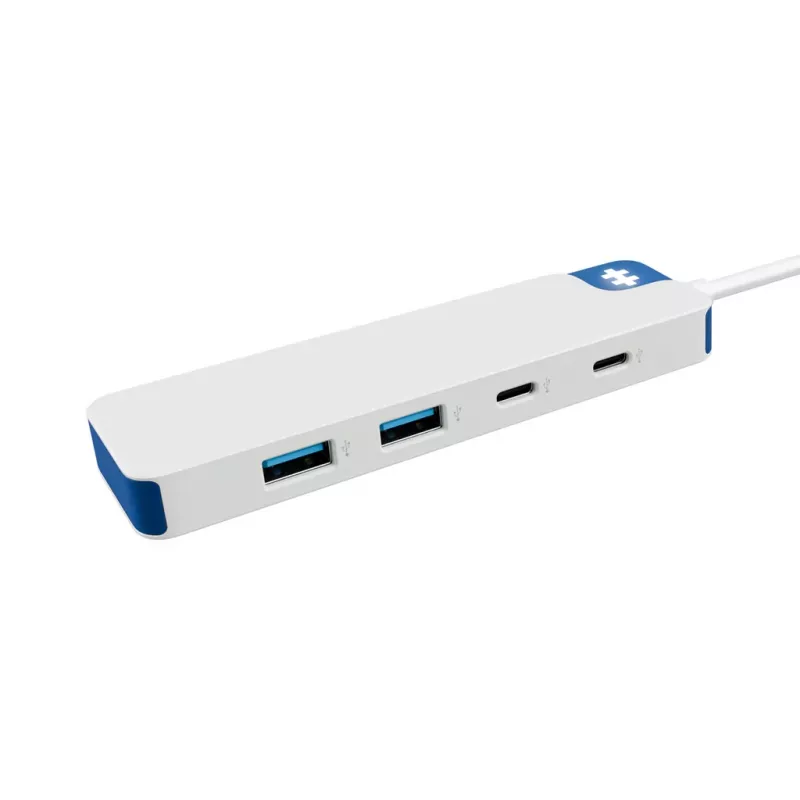 Hub USB-C HYPER HyperDrive Flex HD5200BUGL — 4 portas, azul