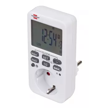 brennenstuhl Comfort-Line - Interruptor de rede automático - Corrente alternada 230 V - 3600 Watt - Saídas: 1 - branco (1506320)