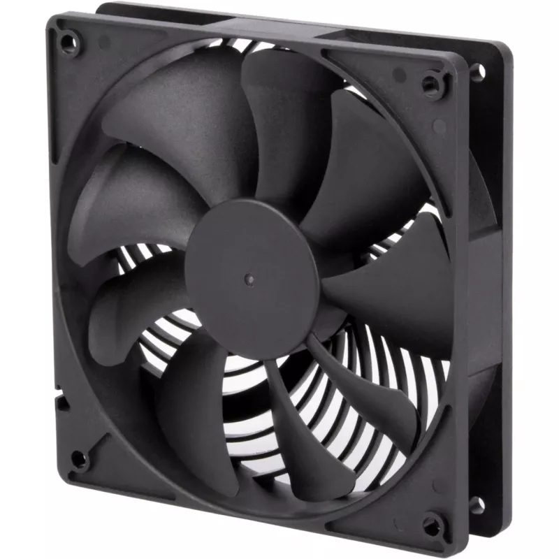 Ventoinha de caixa SilverStone Air Penetrator 120i Pro 120mm - Preto