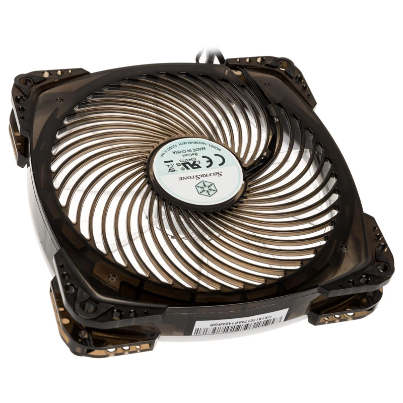 SILVERSTONE SST-AP142-ARGB Ventoinha ARGB PWM 140x140x25 para refrigeração de PC, 140 mm