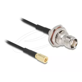 Cabo de antena Delock Conector fêmea TNC para Conector macho SMB RG-174 20 cm (90724)
