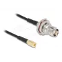 Cabo de antena Delock Conector fêmea TNC para Conector macho SMB RG-174 20 cm (90724)