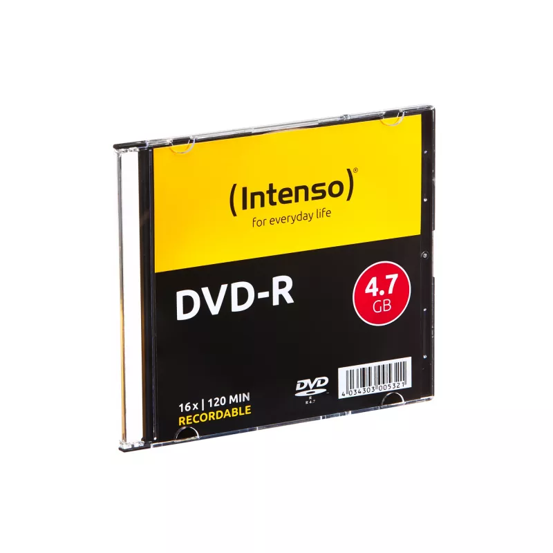 DVD-R Intenso 4,7 GB 16x 10 unidades