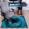 Sharkoon SKILLER SFM12 Undertow tapete de proteção de chão, 140 x 100 cm, preto/azul/branco