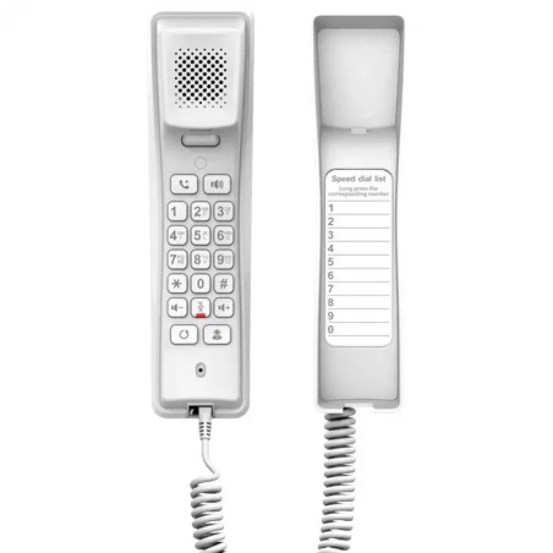 Telefone IP Fanvil H2U-W branco 2 linhas