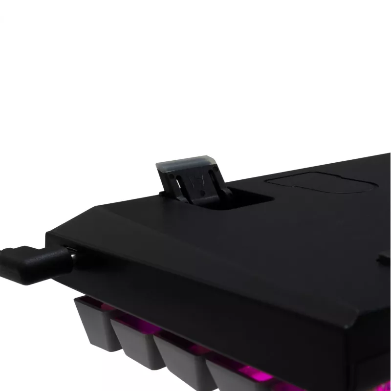 Teclado de gaming mecânico White Shark Wakizashi GK-002121V2 — estrutura preta/cinzenta, US Blue-Switches