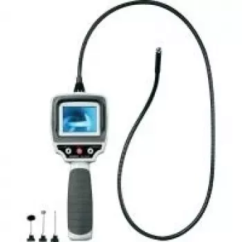 VOLTCRAFT Endoscópio BS-25HR diâmetro da sonda: 8 mm comprimento da sonda: 88 cm focagem, rotação da imagem, iluminação LED, zoom digital (BS-25HR)