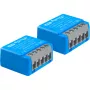 Módulo de relé inteligente compacto Shelly 1 Mini Gen4, 1P 8A, Wi‑Fi/Matter/Zigbee/Bluetooth, 110–240 V (2 unid.)