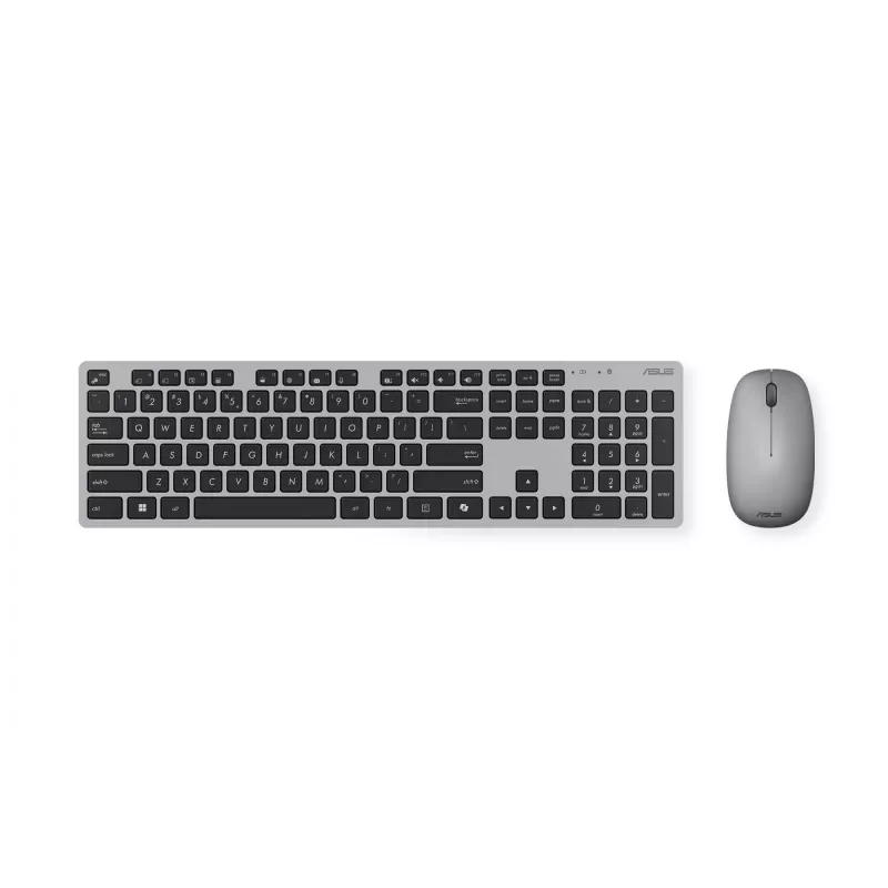 Conjunto de teclado e rato ASUS W5000 sem fios 2,4 GHz layout russo
