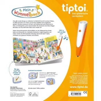 tiptoi Mein Wimmelbuch, livro educativo