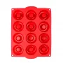 Jata HMOL5213 Savarin forma de silicone, 12 cavidades