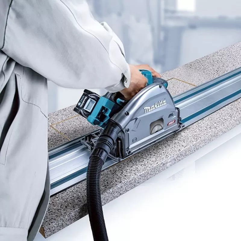 Makita SP001GZ03 40V XGT serra circular de imersão a bateria, 165 mm