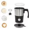 Espumador de leite automático Adler AD 4497 – aço inoxidável, 600W, 120 ml espuma / 300 ml aquecimento, quente e frio
