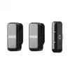 Sistema de microfone sem fios Rode Wireless Micro Lightning — omnidirecional, 48 kHz, 24 bits, alcance de 100 m, bateria de 7 h