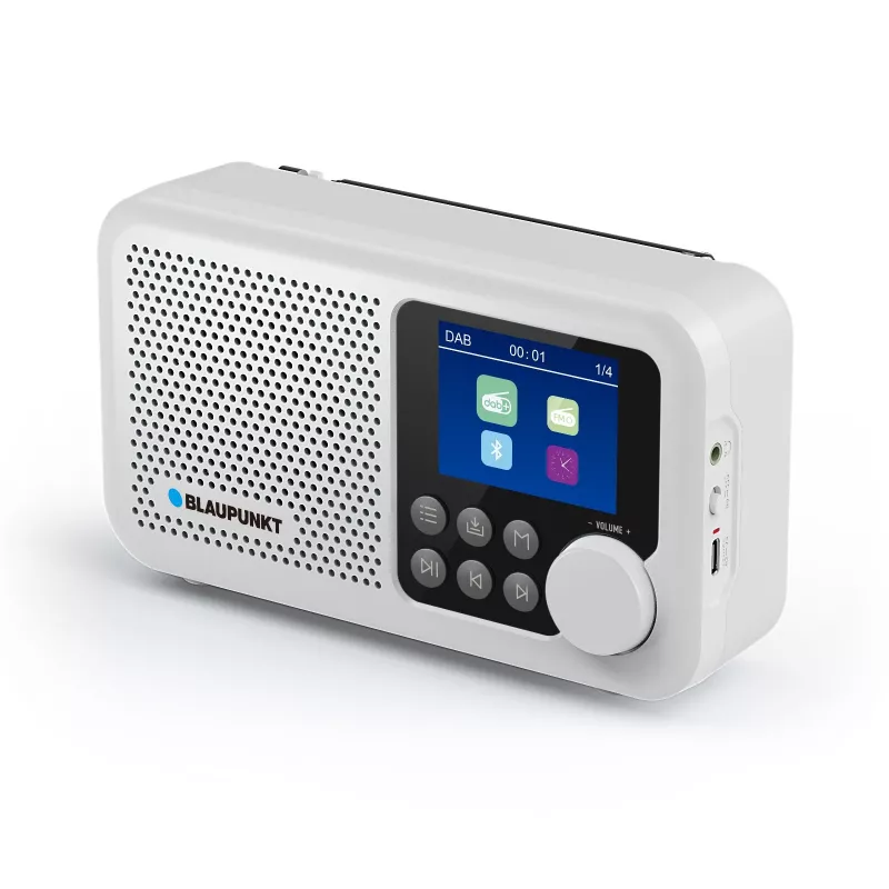 Rádio portátil Blaupunkt DR8WH branco