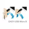 Cabo USB DeLOCK 83850 USB 2.0 2 m USB A para Micro-USB B preto