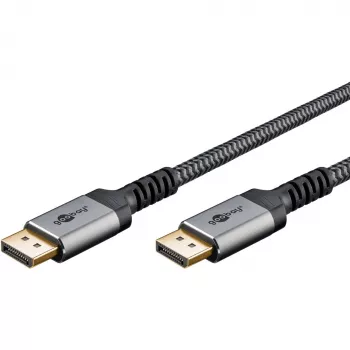 Pro Displayport 1.4 Sleeved - Cabo de visualização - 3 m - Preto