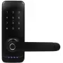 Puxador com controlador de acesso EURA ELH-01H4 preto