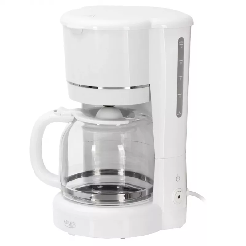 Adler AD 4383w máquina de café de filtro para café moído 1,5 L branco