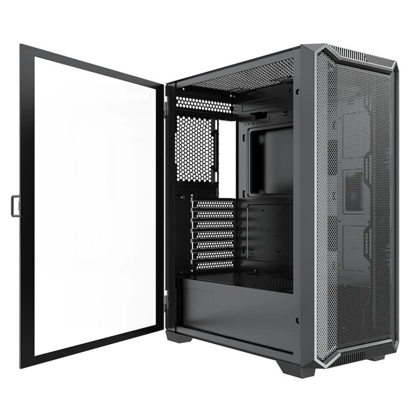 Caixa|XILENCE|ATX/micro ATX/Mini-ITX|preto|Midi Tower|PC|XG161