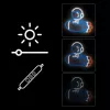 Luz néon decorativa MANTA SNL90MT Style Neon Lights — motivo astronauta em foguetão