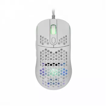 Rato White Shark GALAHAD branco USB Type-A