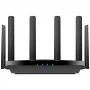 Router WiFi de mesa Cudy P5 — Dualband Wi‑Fi 6, 5G Sub6, Dual NanoSIM, Gigabit Ethernet, 6 antenas removíveis, 256 MB RAM