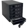 Backplane FANTEC BP-T3151-12G/6G SAS (12G) + SATA (6G) para 5x 3,5/2,5 SSD/HDD (2526)