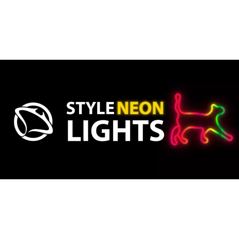 Luz de néon LED MANTA SNL60RGB fita RGB com mudança de cor, iluminação decorativa flexível