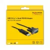 Cabo série DeLOCK 66283 preto 1,8 m