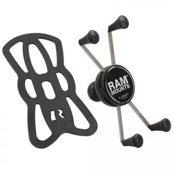 Suporte grande para telemóvel RAM Mounts X-Grip com esfera