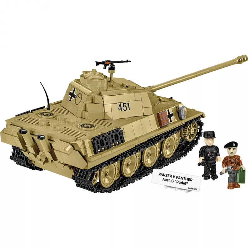 Blocos de construção Panzer V Panther G Pudel 1133 peças