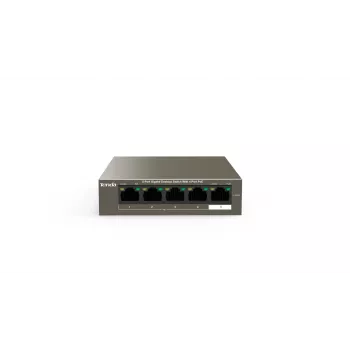 Switch de rede TENDA TEG1105P-4-63W-EU, 5x Gigabit RJ-45, 4x PoE (57,8 W no total), 10 Gbit/s switching