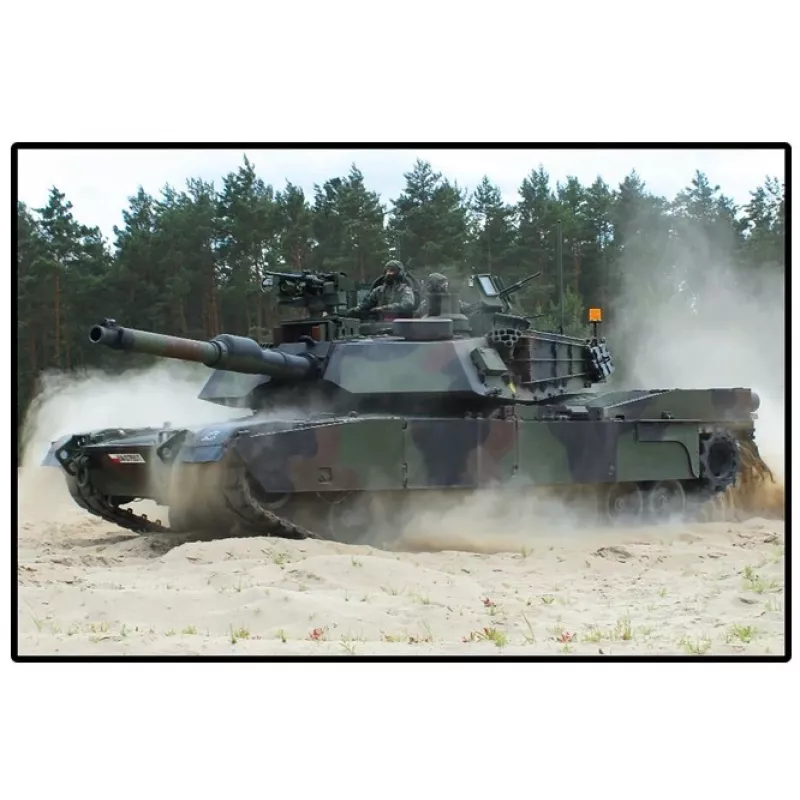 Conjunto de construção Cobi M1A2 SEPV3 Abrams modelo com 1.065 blocos