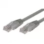 Cabo de rede Cat.5e RJ45 UTP 2m cinzento