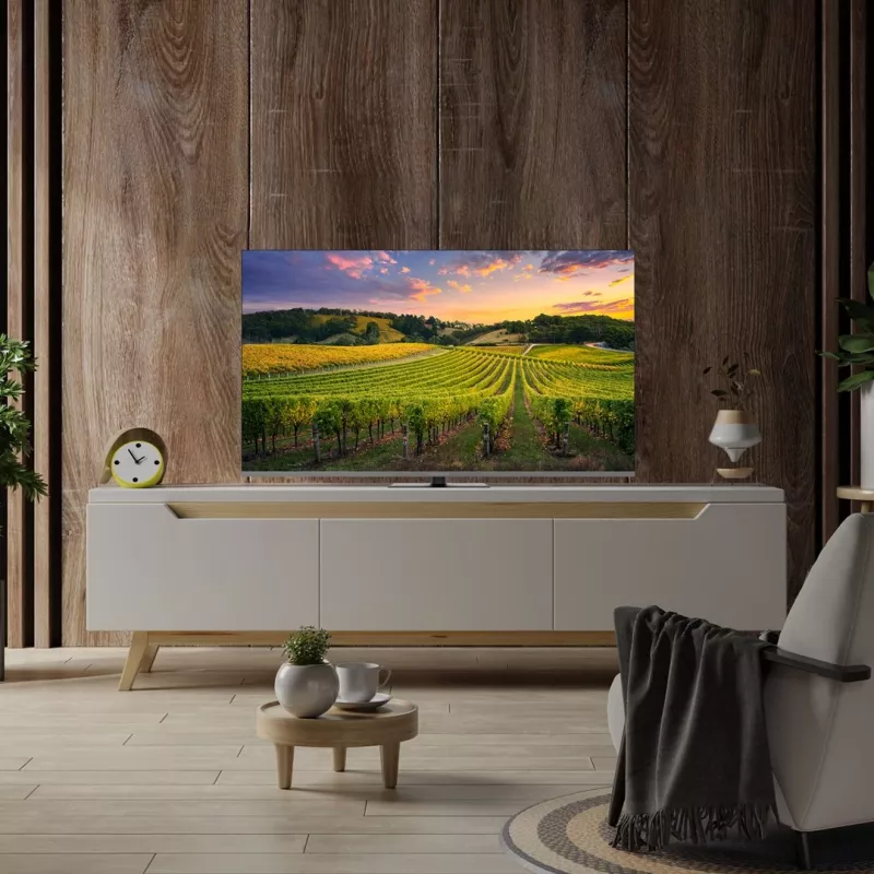 Thomson 50QG5C14 televisor Smart TV de 50 polegadas (127 cm) 4K Ultra HD (3840x2160), Wi-Fi, cinzento escuro