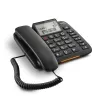 Gigaset DL380 telefone com fio, preto
